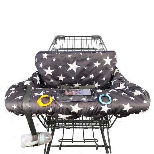 DODO NICI 2-in-1 Shopping Cart Cover and High Chair Cover, Machine Washable, for Babies