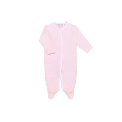 Pink Bubble Baby Footie