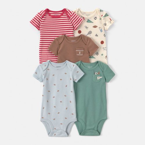 Baby Boy Carter's 5-Pack Multipack Bodysuits