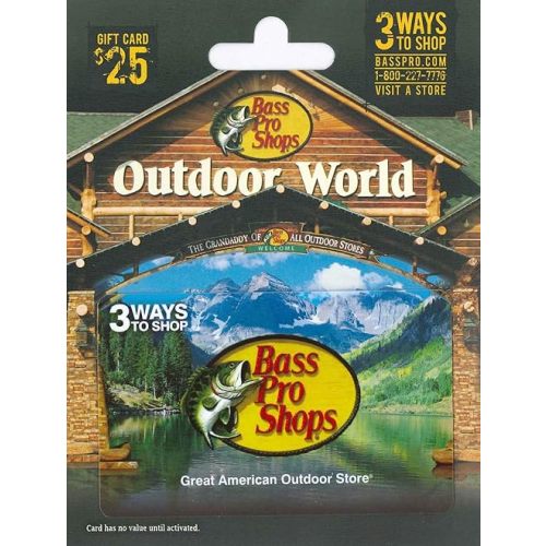Bass Pro Shops Gift Card $25