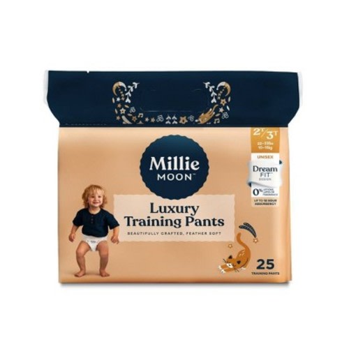 Millie Moon Luxury Training Pants - 2T-3T - 25ct