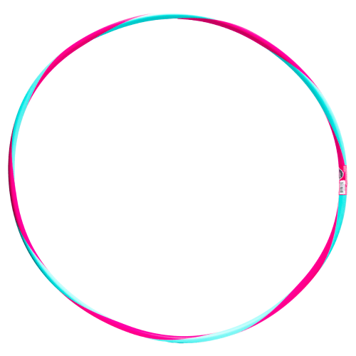 Kess Round Duo Twisted Hoop – 1 Pack, for Kids Ages 6 and Up