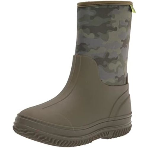 Western Chief Kids Freestyle Neoprene Outdoor Boot, Lightweight, Kid Friendly for Boys and Girls Waterproof Boot for Rain, Mud, Cold Weather, Snow