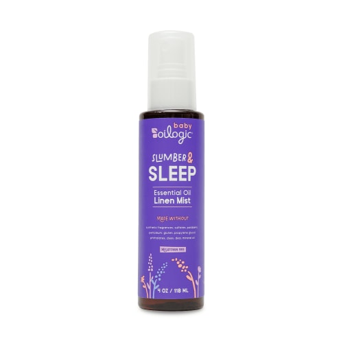 Oilogic Slumber & Sleep Essential Oil Linen Spray, Baby Sleep Spray, 4 oz