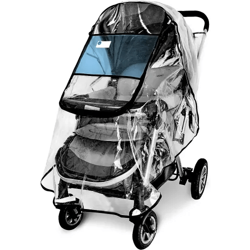 Stroller Rain Cover,Universal Stroller Accessory,Waterproof, Windproof Protection,Protect from Dust Snow,Baby Travel Weather Shield