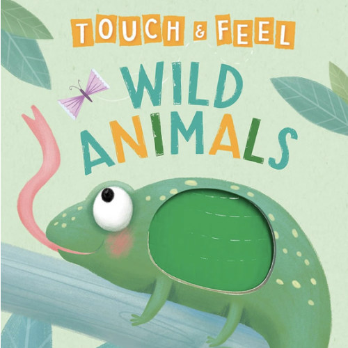Wild Animals: A Touch and Feel Book - Children's Board Book - Educational