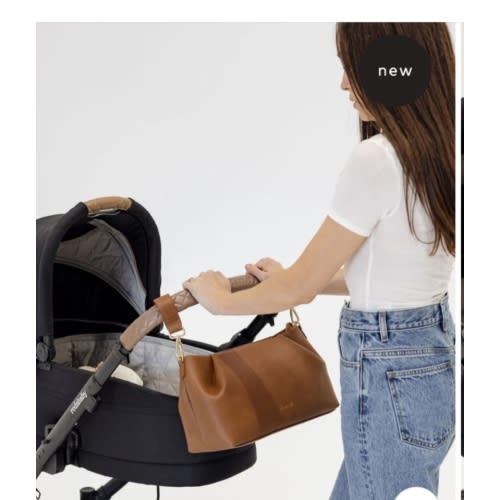 Brown Léna Pram Caddy Convertible Bag