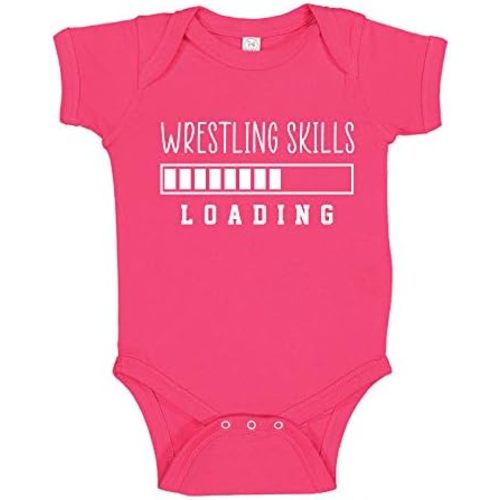 Wrestling Skills Loading Baby Bodysuit One Piece or Toddler T-Shirt Wrestler Infant Apparel