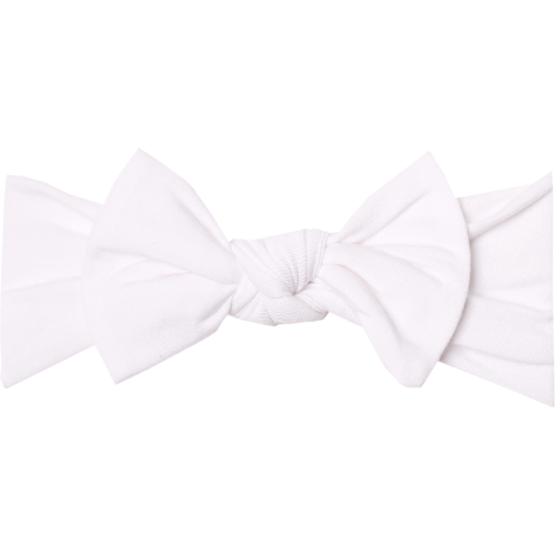 Copper Pearl Knit Headband Bow | Dove