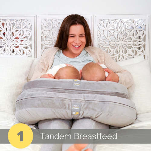 TwinGo Nursing Pillow | Breastfeeding pillow for twins