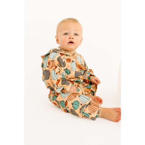 Falling For Pumpkins Cargo Hoodie Set