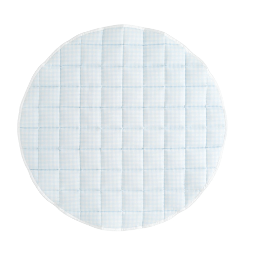 Picnic Gingham Play Mat in Blue