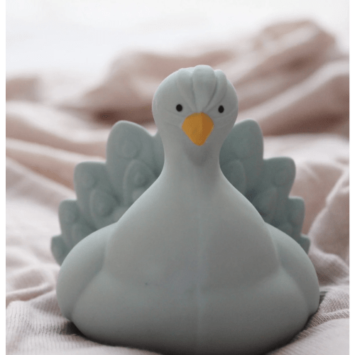 Natural Rubber Bath Toy - Peacock