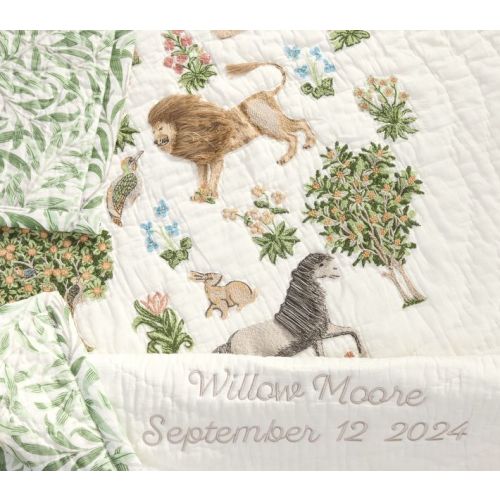 Morris & Co. Owl & Willow Baby Bedding Set