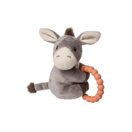 Dusty the Donkey Teether Rattle | Mary Meyer