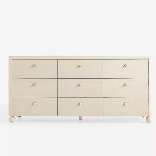 Tasha Lacquer Nine-Drawer Dresser | Anthropologie