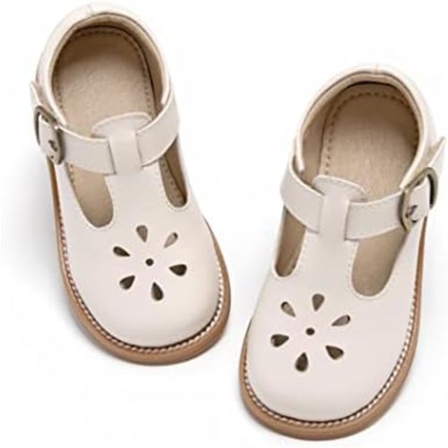Felix & Flora Toddler Little Girl Mary Jane Dress Shoes - Ballet Flats for Girl Party School Shoes