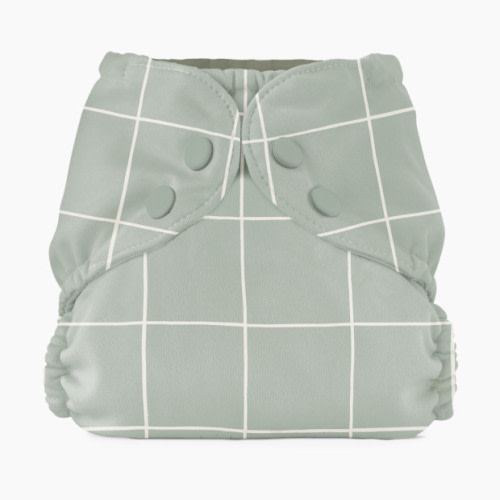 Esembly Recycled Diaper Cover (Outer) + Swim Diaper - Lattice, Size 1 (7-17 Lbs)