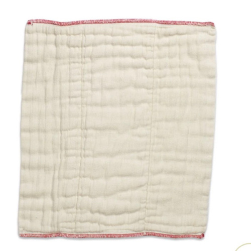 Cloth-eez Prefold Diapers - Organic Natural Unbleached