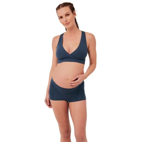 Pact Organic Cotton Maternity Nursing Bralette for Breastfeeding - Stretchy, Wireless