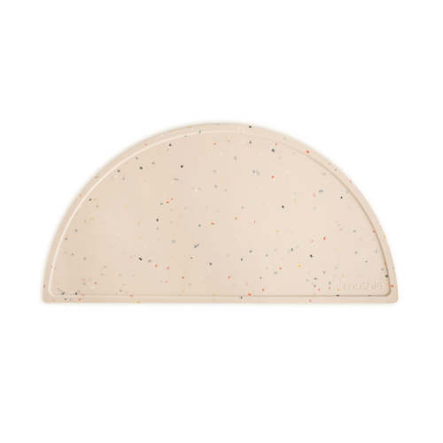 Mushie Baby Silicone Placemat | Vanilla Confetti