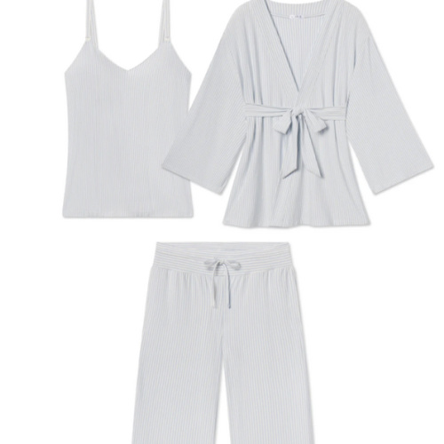 LAKE | Women | DreamModal® Pajamas | Fog Maternity Kimono Bundle