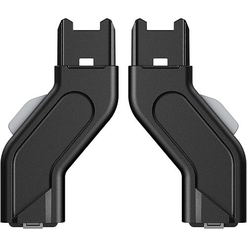 Upper Adapter Accessories Compatible with Uppababy Vista and Vista V2 Strollers/Bassinet and Toddler Seat, Provides Fast and Secure Attachment for Vista, Aria, Mesa V2, or Mesa Max – 1 Set (2 Pieces)