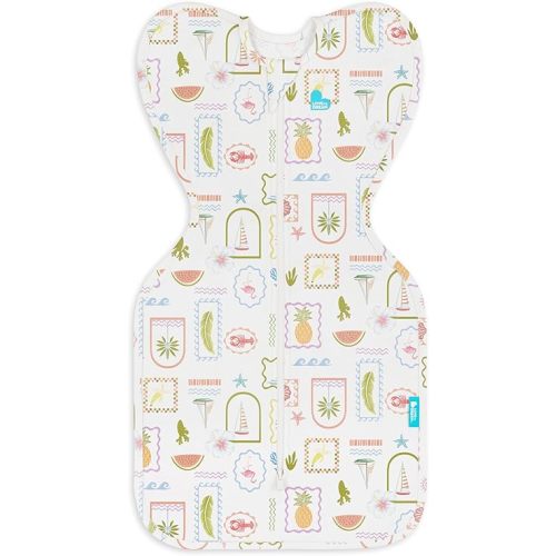 Love to Dream Swaddle UP, Baby Sleep Sack, Self-Soothing Swaddles for Newborns, Improves Sleep, Snug Fit Helps Calm Startle Reflex, New Born Essentials for Baby, 1.0 TOG, 5-8.5 lbs, Vacation Days