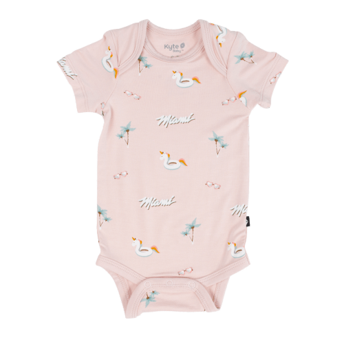 Court Culture x Kyte Baby Beach Blush Bodysuit