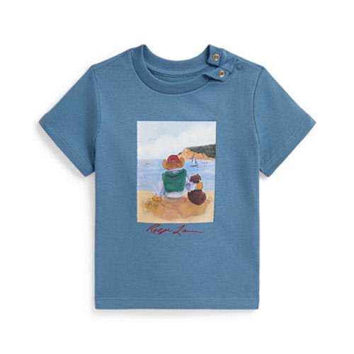 Baby Boys' Polo Bear Cotton Jersey T-Shirt