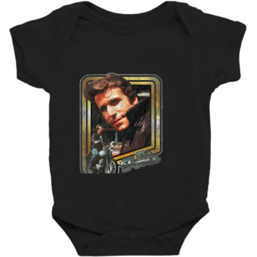 Happy Days The Fonz Baby Bodysuit By Phminh22 - Artistshot