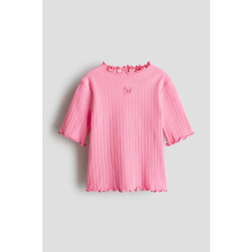 RIBBED COTTON TOP