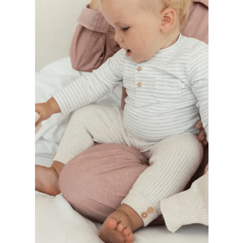 Cotton striped baby bodysuit - Kids | MANGO USA