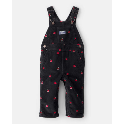 Baby Train Corduroy Overalls - Black - OshKosh B'gosh | Carter's