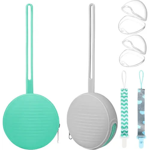 Pacifier Case,Pacifier Holder Case/Pacifier Holder/BPA Free Traveling Baby Essentials Set