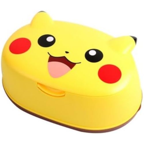 Cute Pikachu Wipes Dispenser, Wipes Container, Wipes Case, Wipe Holder