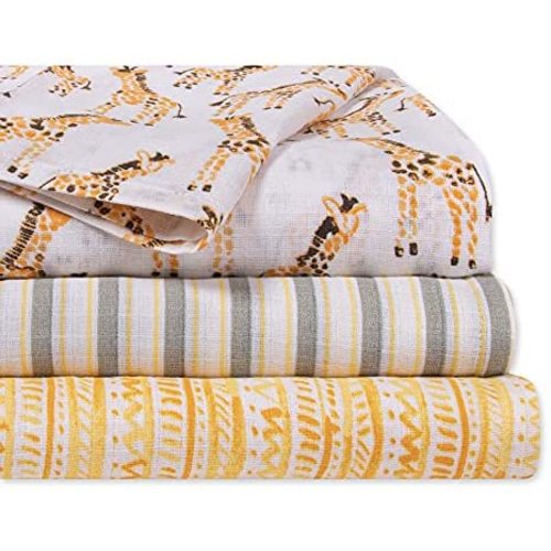 Burt's Bees Baby - Swaddles, Muslin Cotton Baby Blankets, 3-Pack, Multipurpose Lightweight & Breathable 100% Organic Cotton