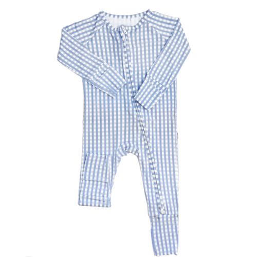 Sleep Romper - Gingham