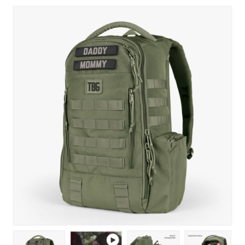 Daypack Diaper Bag by TBG – Tactical Baby Gear