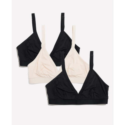The So Easy Bra 3-Pack: Soft Pull-Down Nursing Bralette | Bodily
