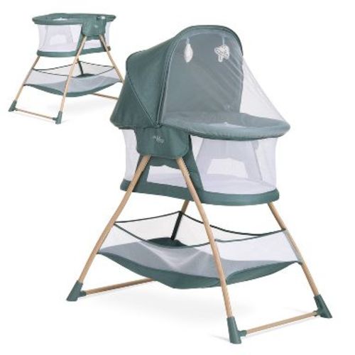 Evolur Cozy Dreamer Bassinet - Sea Green