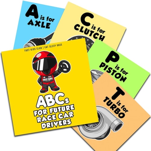 ABC's For Future Race Car Drivers