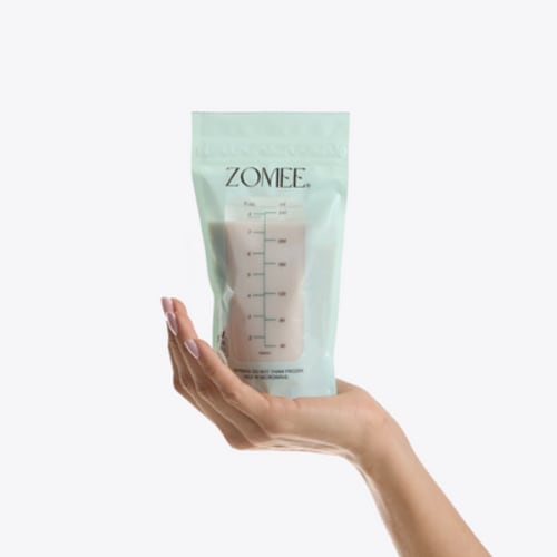 Zomee Milk Storage Bags | Leak-Proof and Freezer-Safe