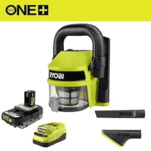 ONE+ 18V Cordless GoGoVac Handheld Vacuum Cleaner Kit with (1) 2.0 Ah Battery and Charger