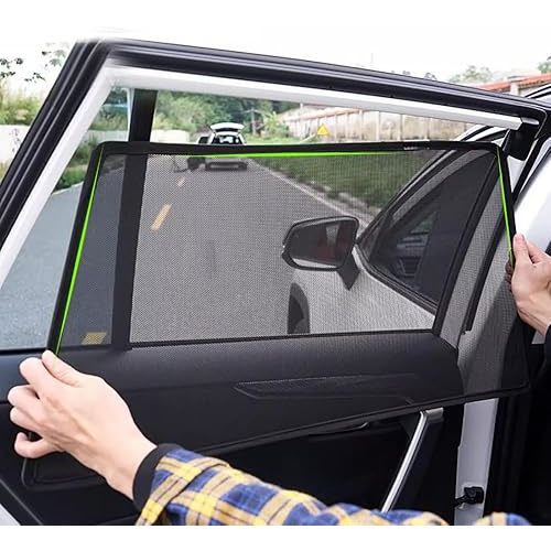 FEISHILINIYA Updating Strong Magnetic Car Window Sun Shade for Toyota for RAV4 XA50 (2020-2025) Rear Passenger Privacy Side Window Sunshades for RAV4 Accessories