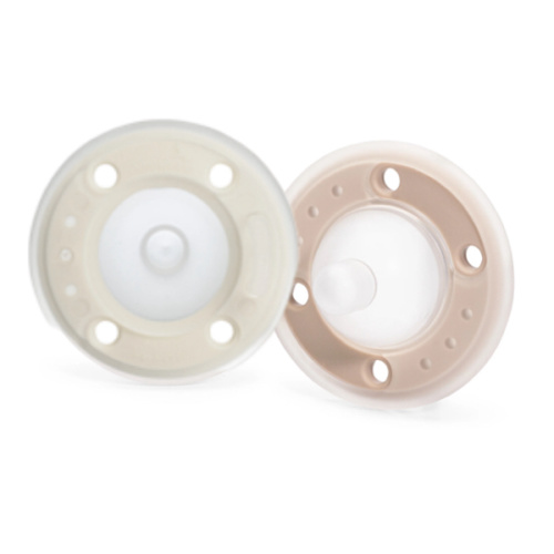 Ninni Pacifier Creme/Oatmeal 2 Pack