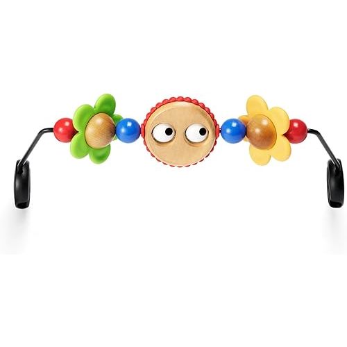 BabyBjörn BABYBJORN Wooden Toy for Bouncer - Googly Eyes (080500US),1 Count (Pack of 1)