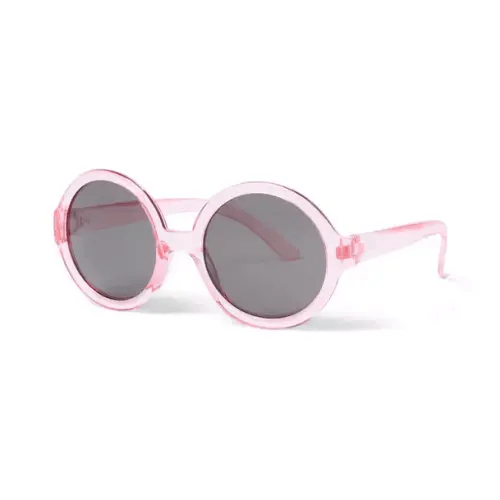 Girl Light Pink Round Sunglasses by Janie and Jack