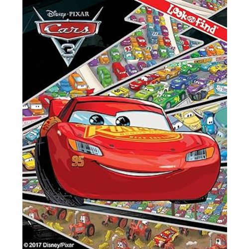 Disney Pixar - Cars 3 Look and Find Activity Book - PI Kids