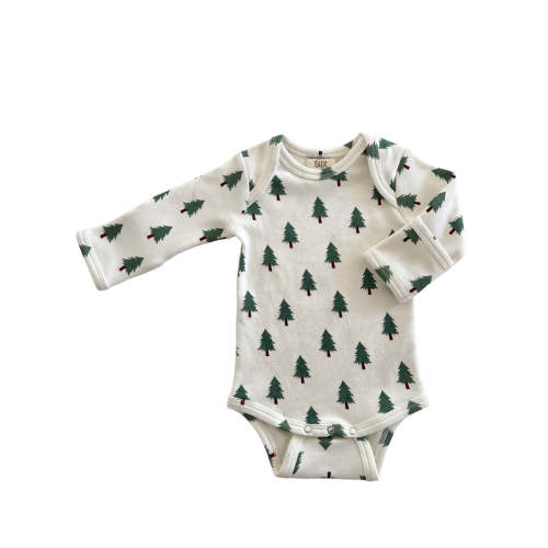 Trees / Organic Long Sleeve Bodysuit